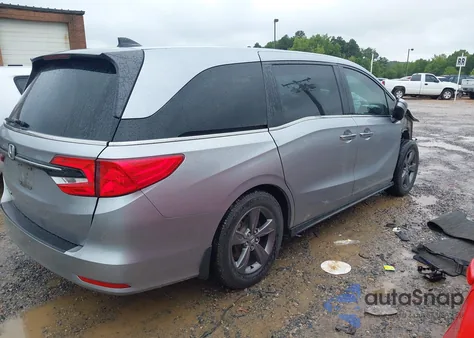 2022 Honda Odyssey Ex z USA, uszkodzony, nr VIN 5FNRL6H52NB012435